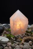 ROSE QUARTZ CRYSTAL LAMP