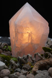 ROSE QUARTZ CRYSTAL LAMP
