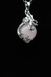 Whole Dragon Crystal Sphere with Necklace (Various Options)