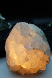 Milky Quartz Cluster and Clear Quartz Crystal Lamps (several options)