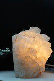 Milky Quartz Cluster and Clear Quartz Crystal Lamps (several options)