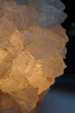 Milky Quartz Cluster and Clear Quartz Crystal Lamps (several options)