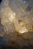 Milky Quartz Cluster and Clear Quartz Crystal Lamps (several options)
