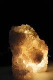 Milky Quartz Cluster and Clear Quartz Crystal Lamps (several options)
