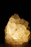 Milky Quartz Cluster and Clear Quartz Crystal Lamps (several options)