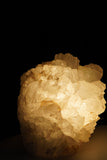 Milky Quartz Cluster and Clear Quartz Crystal Lamps (several options)