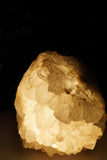 Milky Quartz Cluster and Clear Quartz Crystal Lamps (several options)