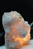 Milky Quartz Cluster and Clear Quartz Crystal Lamps (several options)