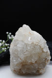 Milky Quartz Cluster and Clear Quartz Crystal Lamps (several options)
