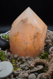 clear quartz crystal lamp