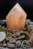 clear quartz crystal lamp