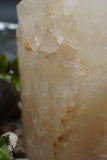 clear quartz crystal lamp