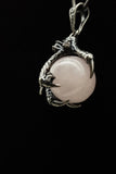 Dragon Claw Crystal Sphere with Rhinestones Necklace (Various Options)