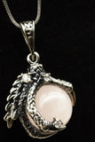 Dragon Claw Crystal Sphere with Rhinestones Necklace (Various Options)