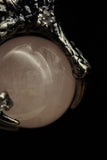 Dragon Claw Crystal Sphere with Rhinestones Necklace (Various Options)