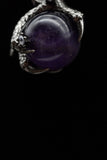 Dragon Claw Crystal Sphere with Rhinestones Necklace (Various Options)