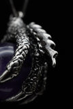Dragon Claw Crystal Sphere with Rhinestones Necklace (Various Options)