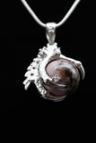 Dragon Claw Crystal Sphere with Rhinestones Necklace (Various Options)