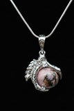 Dragon Claw Crystal Sphere with Rhinestones Necklace (Various Options)