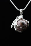Dragon Claw Crystal Sphere with Rhinestones Necklace (Various Options)