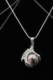Dragon Claw Crystal Sphere with Rhinestones Necklace (Various Options)