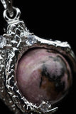 Dragon Claw Crystal Sphere with Rhinestones Necklace (Various Options)