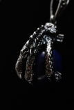 Dragon Claw Crystal Sphere with Rhinestones Necklace (Various Options)