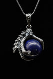 Dragon Claw Crystal Sphere with Rhinestones Necklace (Various Options)