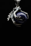 Dragon Claw Crystal Sphere with Rhinestones Necklace (Various Options)