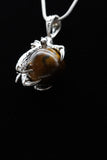 Dragon Claw Crystal Sphere with Rhinestones Necklace (Various Options)