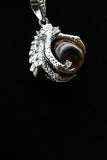 Dragon Claw Crystal Sphere with Rhinestones Necklace (Various Options)