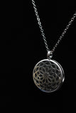 Om Tree of Life Flower of Life Fairy Pentagram Symbol Crystal Gemstone Lockets