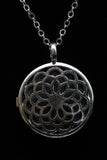 Om Tree of Life Flower of Life Fairy Pentagram Symbol Crystal Gemstone Lockets