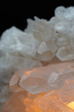 Milky Quartz Cluster and Clear Quartz Crystal Lamps (several options)
