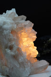 Milky Quartz Cluster and Clear Quartz Crystal Lamps (several options)