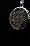 Om Tree of Life Flower of Life Fairy Pentagram Symbol Crystal Gemstone Lockets