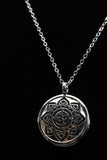 Om Tree of Life Flower of Life Fairy Pentagram Symbol Crystal Gemstone Lockets