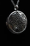 Om Tree of Life Flower of Life Fairy Pentagram Symbol Crystal Gemstone Lockets