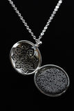 Om Tree of Life Flower of Life Fairy Pentagram Symbol Crystal Gemstone Lockets
