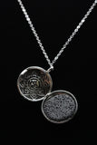 Om Tree of Life Flower of Life Fairy Pentagram Symbol Crystal Gemstone Lockets