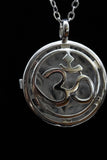 Om Tree of Life Flower of Life Fairy Pentagram Symbol Crystal Gemstone Lockets