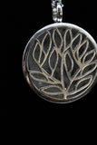 Om Tree of Life Flower of Life Fairy Pentagram Symbol Crystal Gemstone Lockets