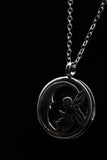 Om Tree of Life Flower of Life Fairy Pentagram Symbol Crystal Gemstone Lockets