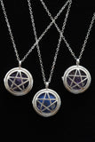 Om Tree of Life Flower of Life Fairy Pentagram Symbol Crystal Gemstone Lockets
