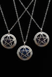 Om Tree of Life Flower of Life Fairy Pentagram Symbol Crystal Gemstone Lockets