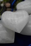 Selenite Hearts