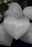 Selenite Hearts