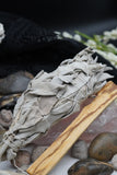 White Stage Palo Santo Stick Smudging Clear Negative Energy Incense