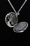 Om Tree of Life Flower of Life Fairy Pentagram Symbol Crystal Gemstone Lockets