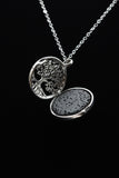 Om Tree of Life Flower of Life Fairy Pentagram Symbol Crystal Gemstone Lockets